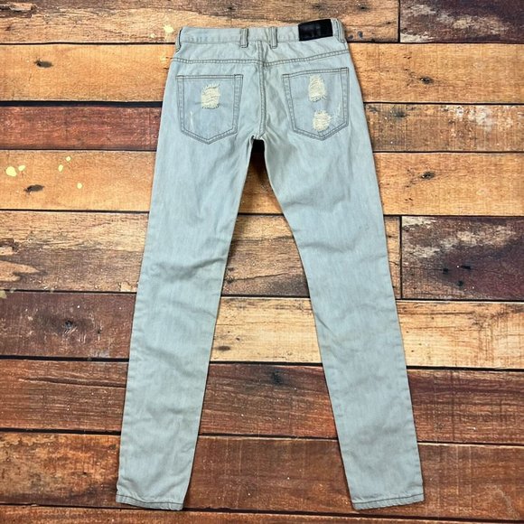 EMBELLISH NYC Jeans Size 30 Mens Distressed Denim W9 Aventador Skinny Fit - Picture 4 of 10